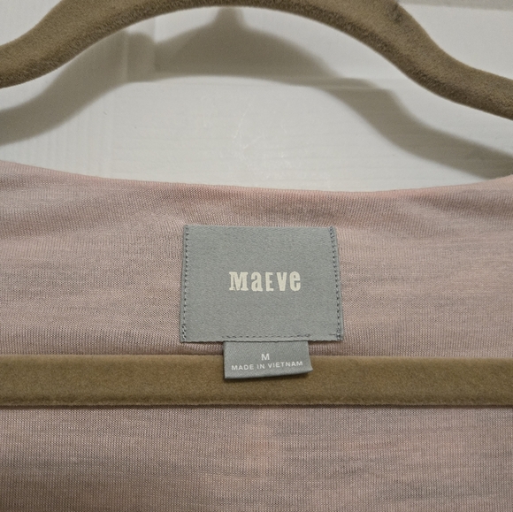 Maeve Anthropologie Erina Bohemian Bell Sleeve Knit Fit And Flare Dress Size M - Picture 3 of 9